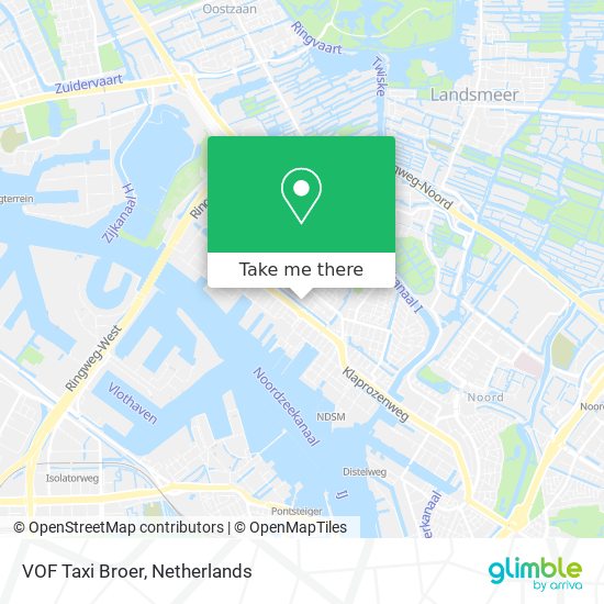 VOF Taxi Broer map