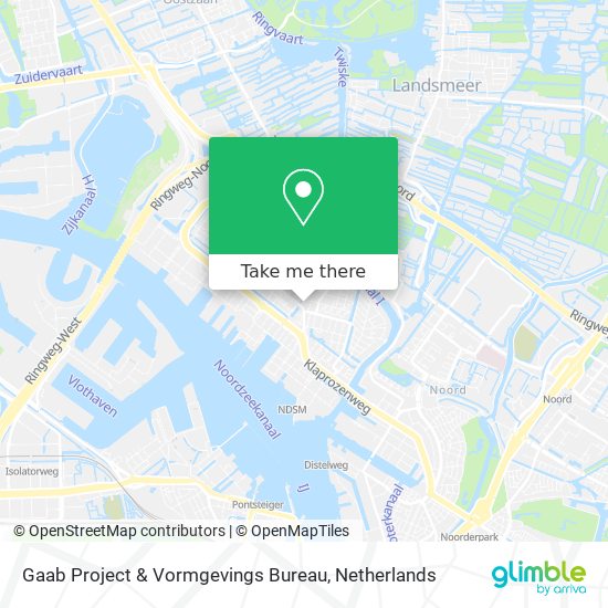 Gaab Project & Vormgevings Bureau Karte