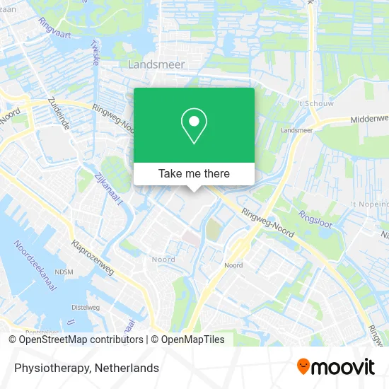 Fysiotherapie map