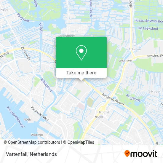 Vattenfall map