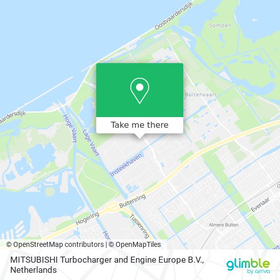 MITSUBISHI Turbocharger and Engine Europe B.V. map