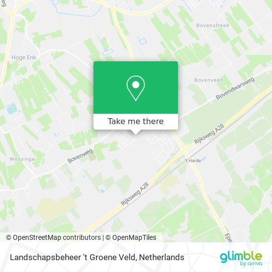 Landschapsbeheer 't Groene Veld Karte