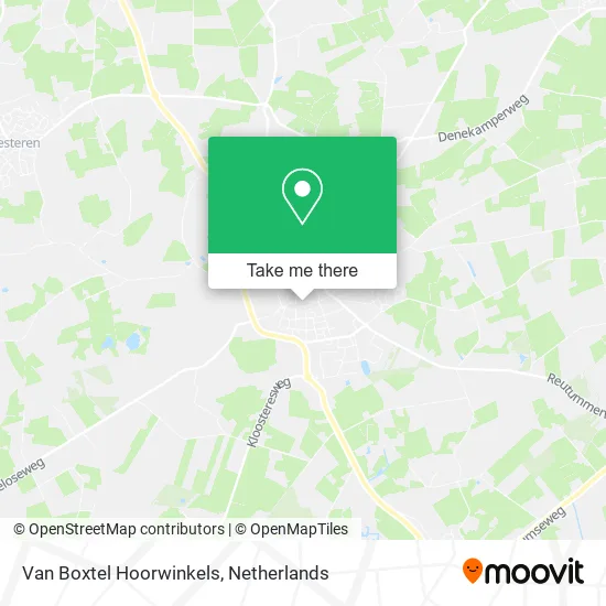 Van Boxtel Hoorwinkels map