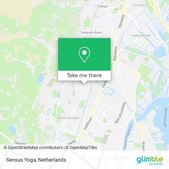 Sensus Yoga map