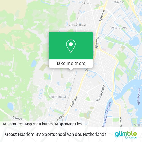 Geest Haarlem BV Sportschool van der map