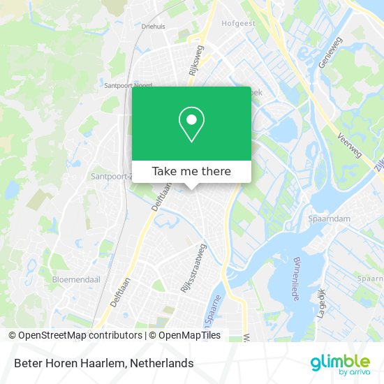 Beter Horen Haarlem map