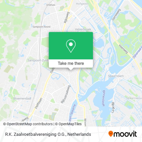 R.K. Zaalvoetbalvereniging O.G. map