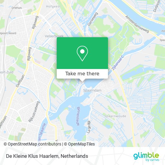 De Kleine Klus Haarlem Karte