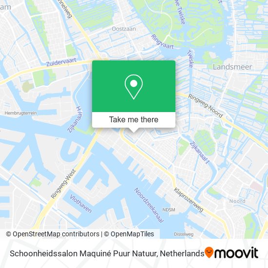 Schoonheidssalon Maquiné Puur Natuur map