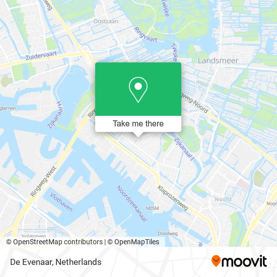 De Evenaar Karte