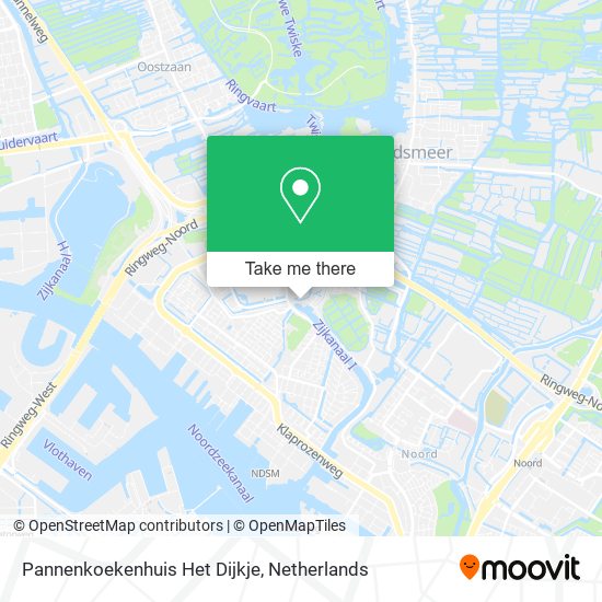 Pannenkoekenhuis Het Dijkje map