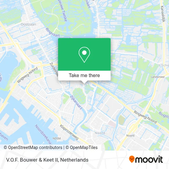 V.O.F. Bouwer & Keet II map