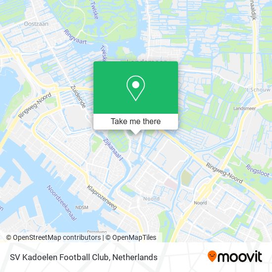 SV Kadoelen Football Club Karte