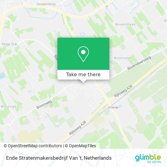 Ende Stratenmakersbedrijf Van 't map