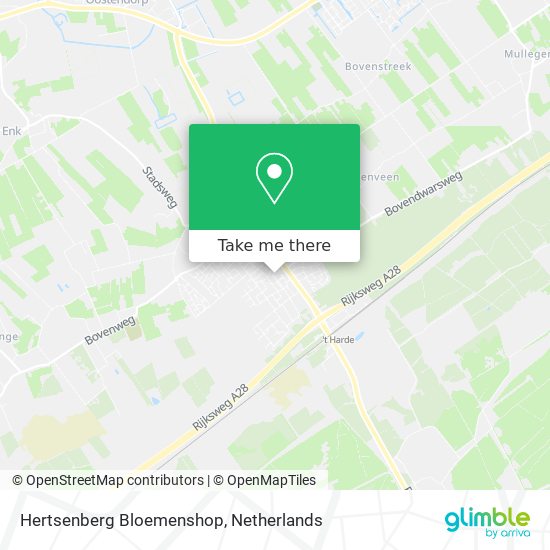 Hertsenberg Bloemenshop Karte