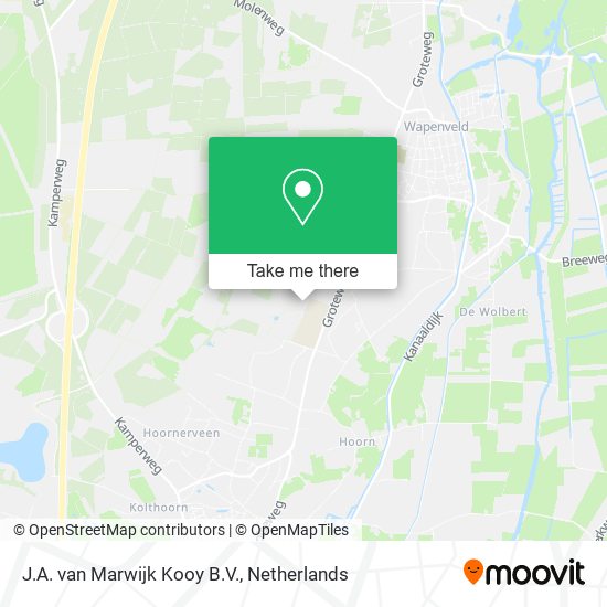J.A. van Marwijk Kooy B.V. map
