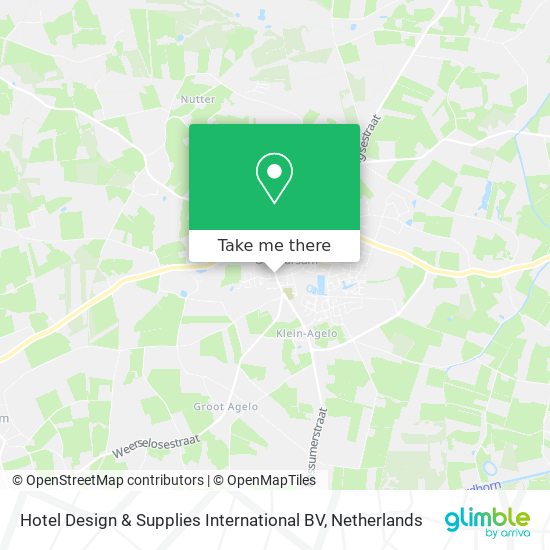 Hotel Design & Supplies International BV map