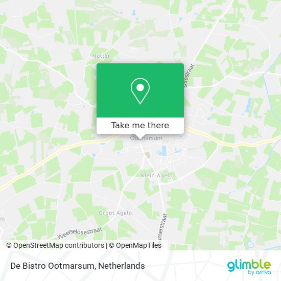 De Bistro Ootmarsum map