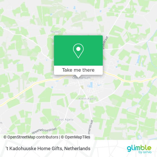 't Kadohuuske Home Gifts map