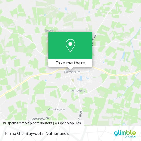 Firma G.J. Buyvoets map