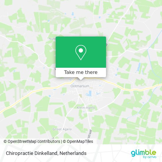 Chiropractie Dinkelland map