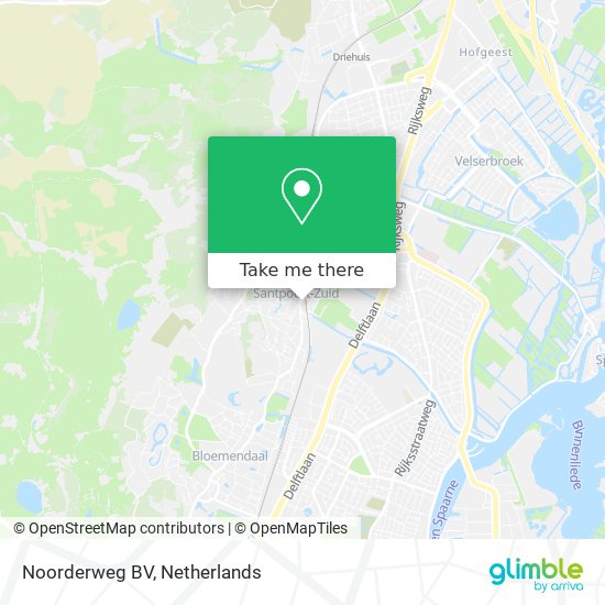 Noorderweg BV map