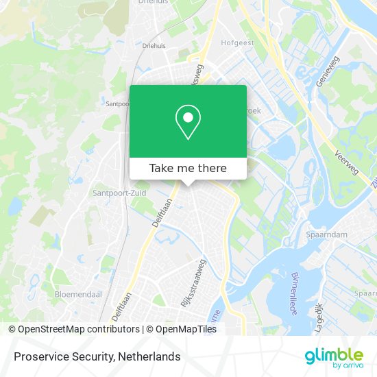 Proservice Security map