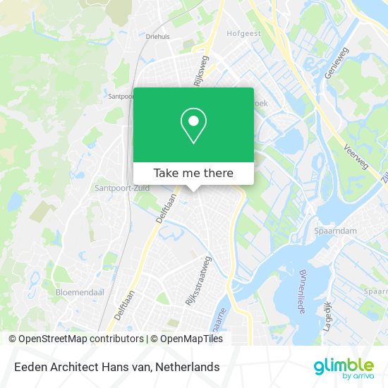 Eeden Architect Hans van map