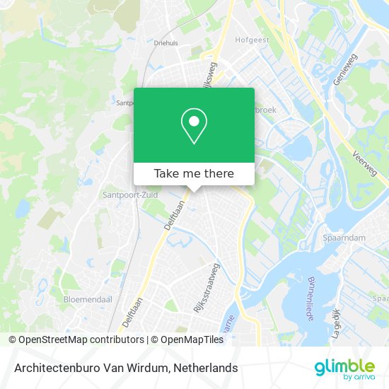 Architectenburo Van Wirdum map