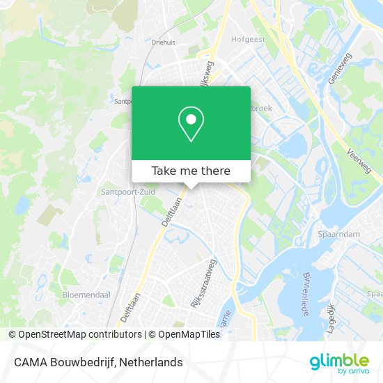 CAMA Bouwbedrijf map