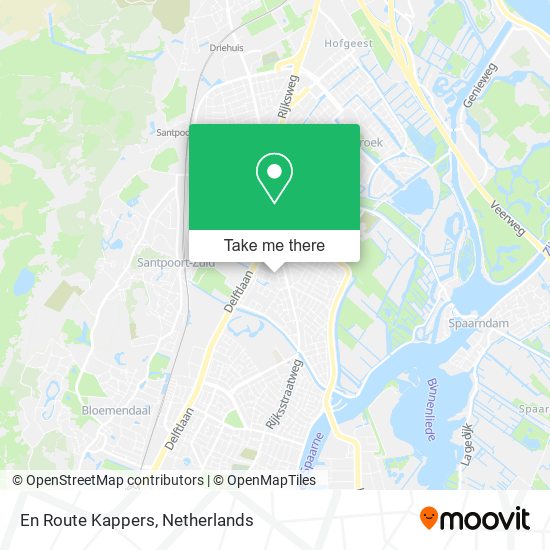 En Route Kappers map