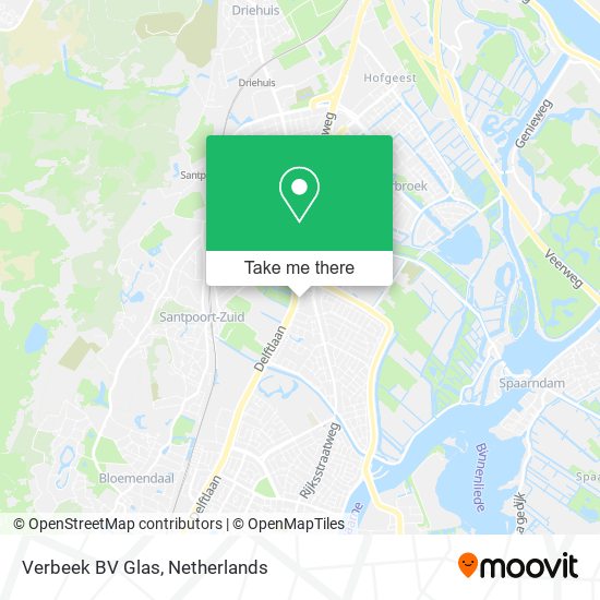 Verbeek BV Glas Karte
