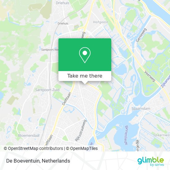 De Boeventuin map