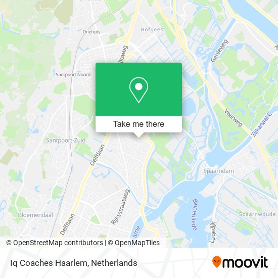 Iq Coaches Haarlem map