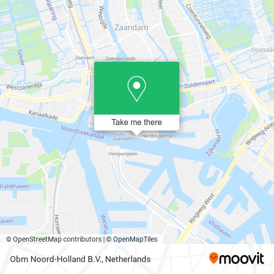 Obm Noord-Holland B.V. map