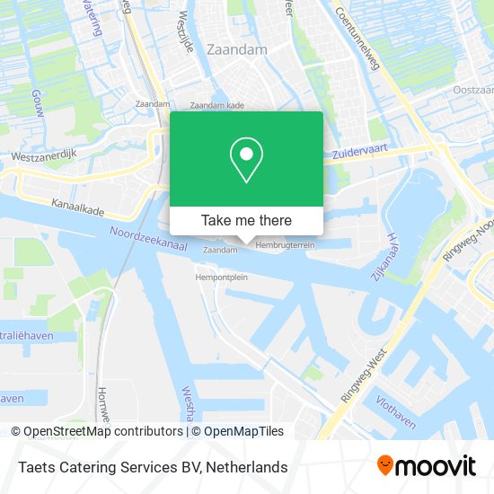 Taets Catering Services BV map