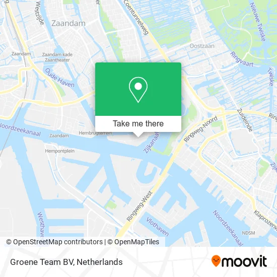 Groene Team BV map