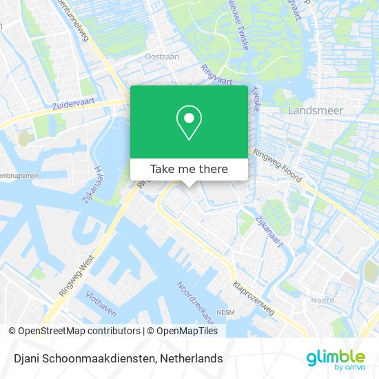 Djani Schoonmaakdiensten map