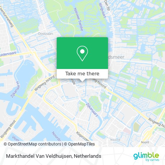 Markthandel Van Veldhuijsen Karte