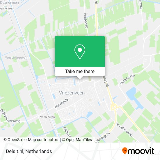 Delsit.nl map