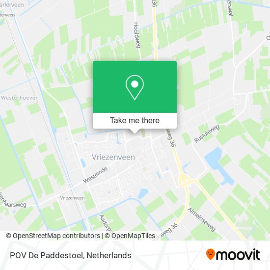 POV De Paddestoel map