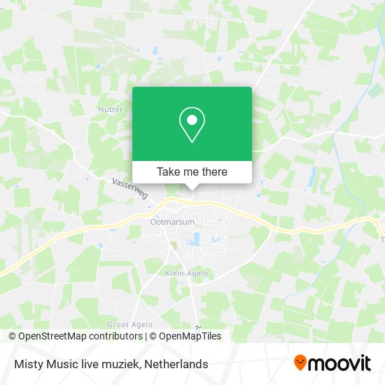 Misty Music live muziek map