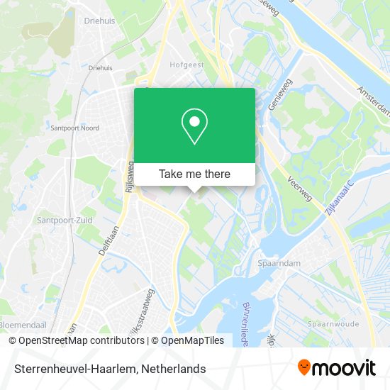 Sterrenheuvel-Haarlem map