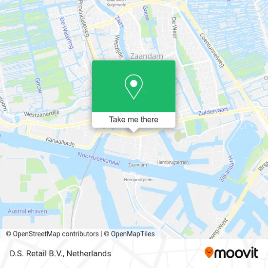 D.S. Retail B.V. map