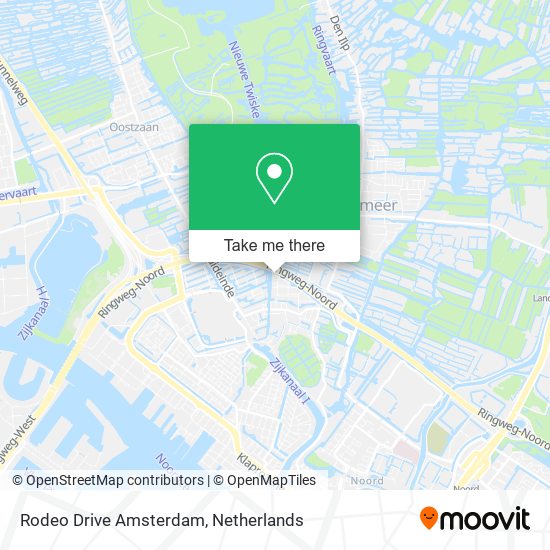 Rodeo Drive Amsterdam map