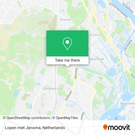 Lopen met Jansma map