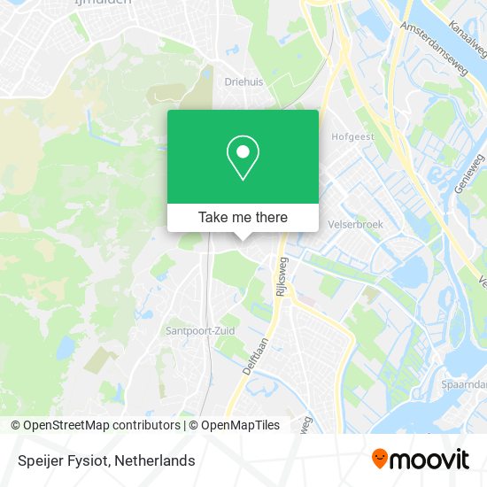 Speijer Fysiot map