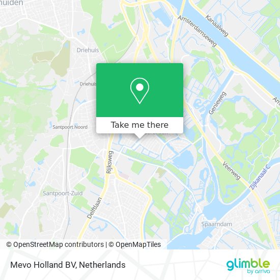 Mevo Holland BV map