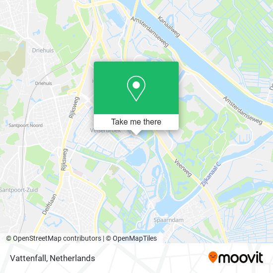 Vattenfall map