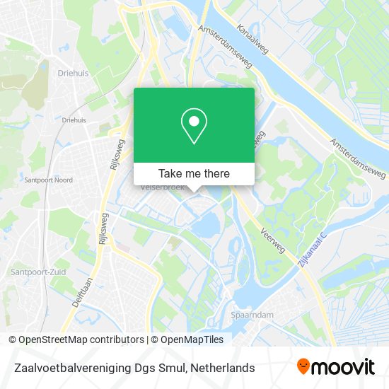 Zaalvoetbalvereniging Dgs Smul map